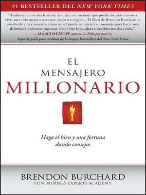 cover image of El Mensajero Millonario